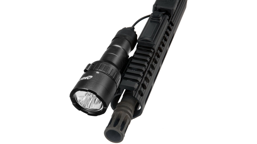 Nightstick Dual Beam Weapon Lighting System, Black - LGL-180-IR