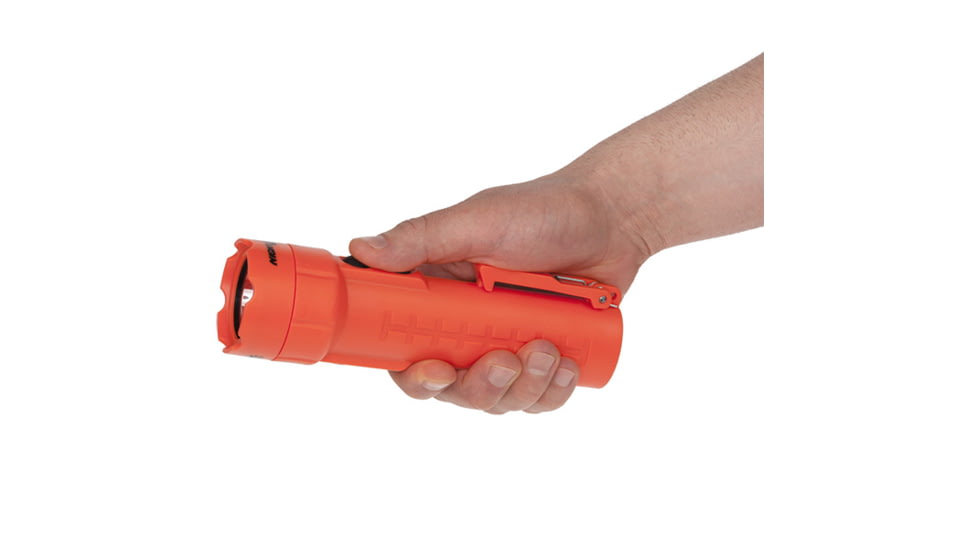 Nightstick Dual-Light Flashlight w/Dual Magnets,Rechargeable,350 Lumens,Red NSR-2522RM