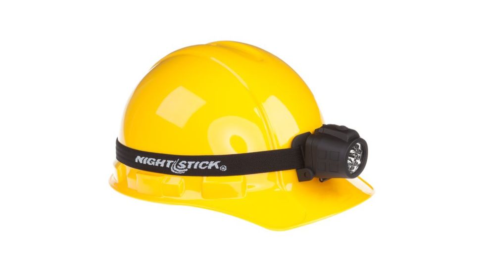 Nightstick Dual Light LED 3 AAA Headlamp,80 Lumens,Black NSP-4604B