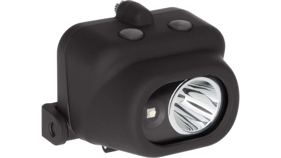 Nightstick Dual-Light Multi-Function 3AAA Headlamp w/Clip &amp; Hard Hat Mount, Non Rechargeable, 180 Lumens, Black NSP-4608BC