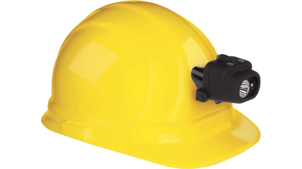 Nightstick Dual-Light Multi-Function 3AAA Headlamp w/Clip &amp; Hard Hat Mount, Non Rechargeable, 180 Lumens, Black NSP-4608BC