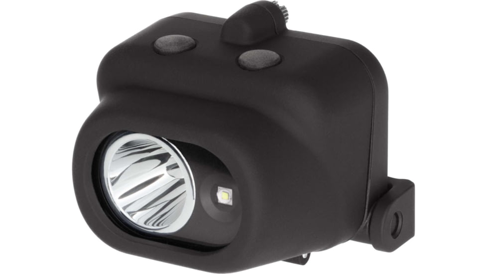Nightstick Dual-Light Multi-Function 3AAA Headlamp w/Clip &amp; Hard Hat Mount, Non Rechargeable, 180 Lumens, Black NSP-4608BC