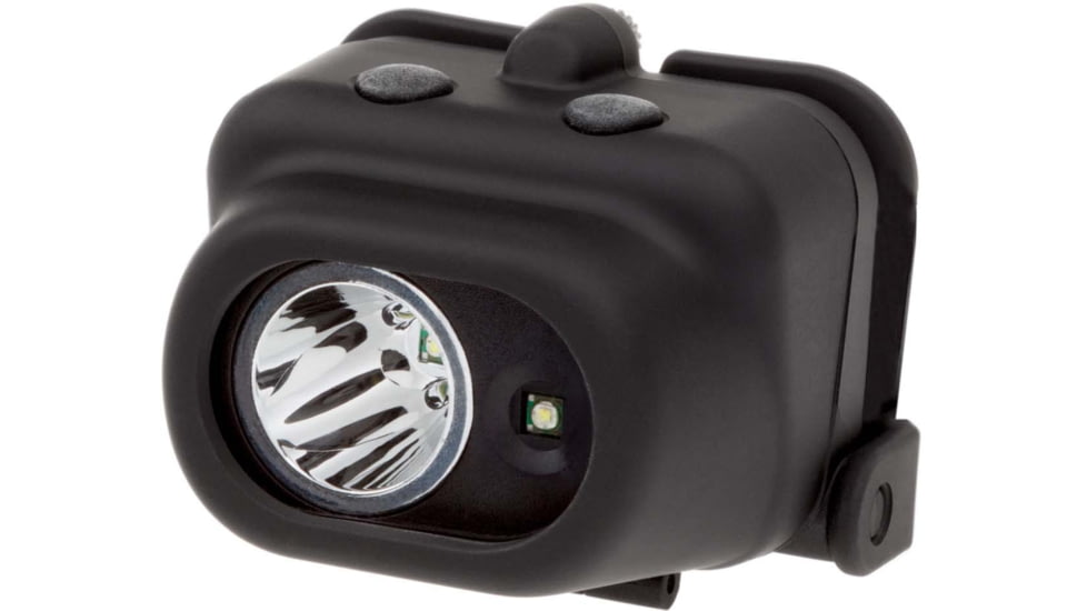 Nightstick Dual-Light Multi-Function 3AAA Headlamp w/Elastic Strap, Non Rechargeable, 180 Lumens, Black NSP-4608B