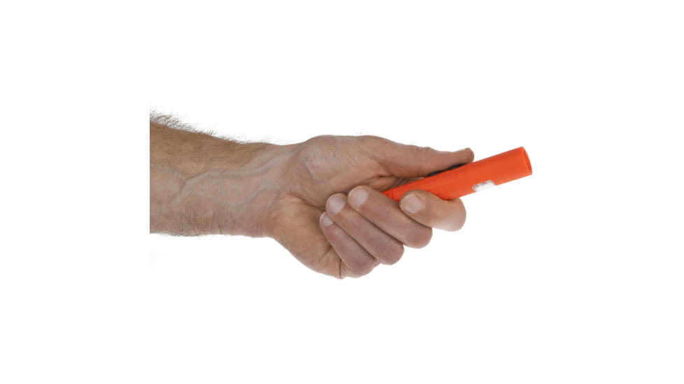 Nightstick Dual-Switch Dual-Light 2AAA Flashlight,90 Lumens,Red NSP-1400R