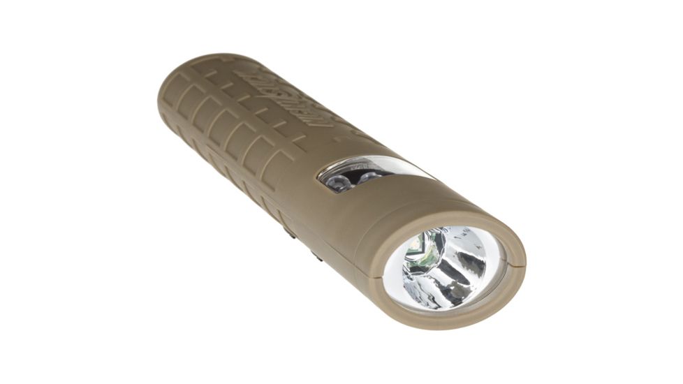 Nightstick Dual-Switch Dual-Light 2AAA Flashlight,90 Lumens,Tan NSP-1400T