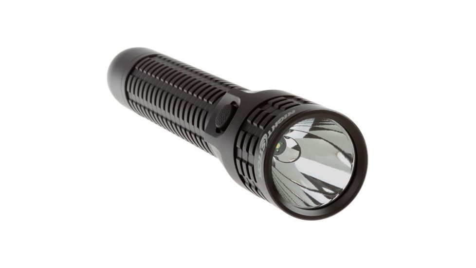 Nightstick Duty Size Multi Function Metal LED Flashlight,Rechargeable,AC/DC Adapter,650 Lumens,Black NSR-9614XL