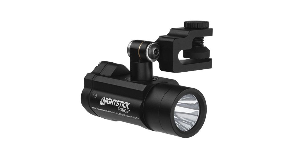 Nightstick FORGE Helmet-Mounted Multi-Function Flashlight, Black, NSP-4640B