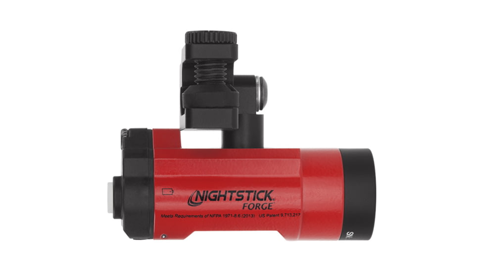 Nightstick FORGE - IS Helmet-Mounted Multi-Function Flashlight, Red, XPP-5465R