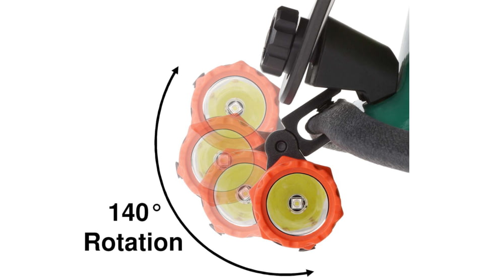 Nightstick Helmet Mounting Clip for TAC Series Lights NS-HMC1