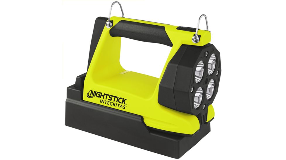 Nightstick Integritas X-series Intrinsically Safe Rechargeable Lantern, Yellow/Black, XPR-5582GX