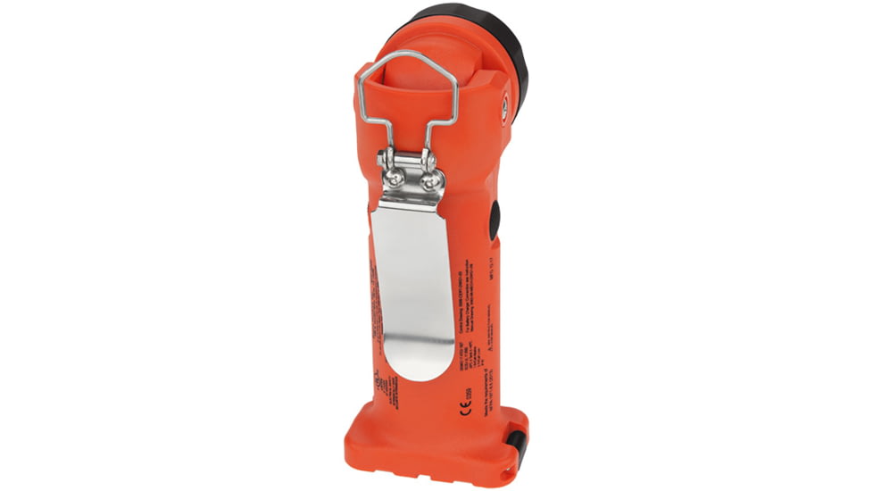 Nightstick INTRANT Intrinsically Safe Permissible Dual-Light Angle Light Rechargeable Light &amp; Battery Only, Red, XPR-5568RXLB