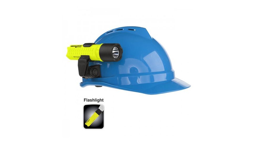 Nightstick Intrinsically Safe Flashlight w/Multi-angle Mount, 3xAA, Green, XPP-5418GX-K01