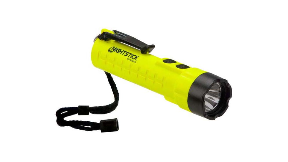 Nightstick Intrinsically Safe LED Flashlight w/Green Laser, AA, LED, White, 210 Lumens, IS Green/Black, XPP-5422GXL