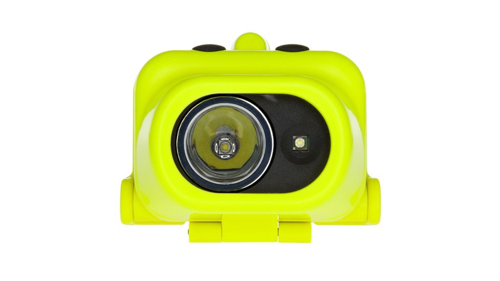 Nightstick Intrinsically Safe Multi-Function Dual-Light 3AAA Headlamp w/Elastic Strap, 160 Lumens, Green XPP-5454G