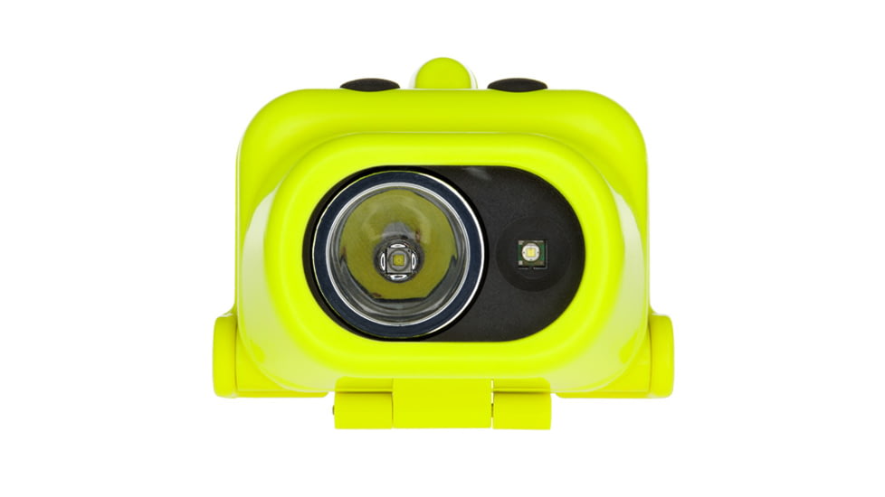 Nightstick Intrinsically Safe Multi-Function Dual-Light 3AAA Headlamp w/Clip &amp; Hard Hat Mount, 160 Lumens, Green XPP-5454GC