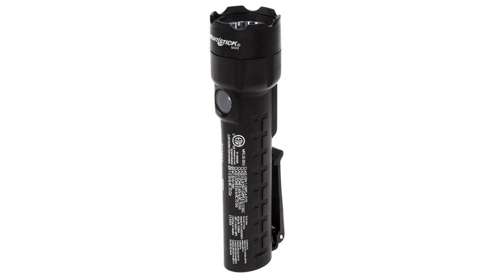 Nightstick Intrinsically Safe Permissible Dual-Light 3AA Flashlight,120 Lumens,Black XPP-5422B