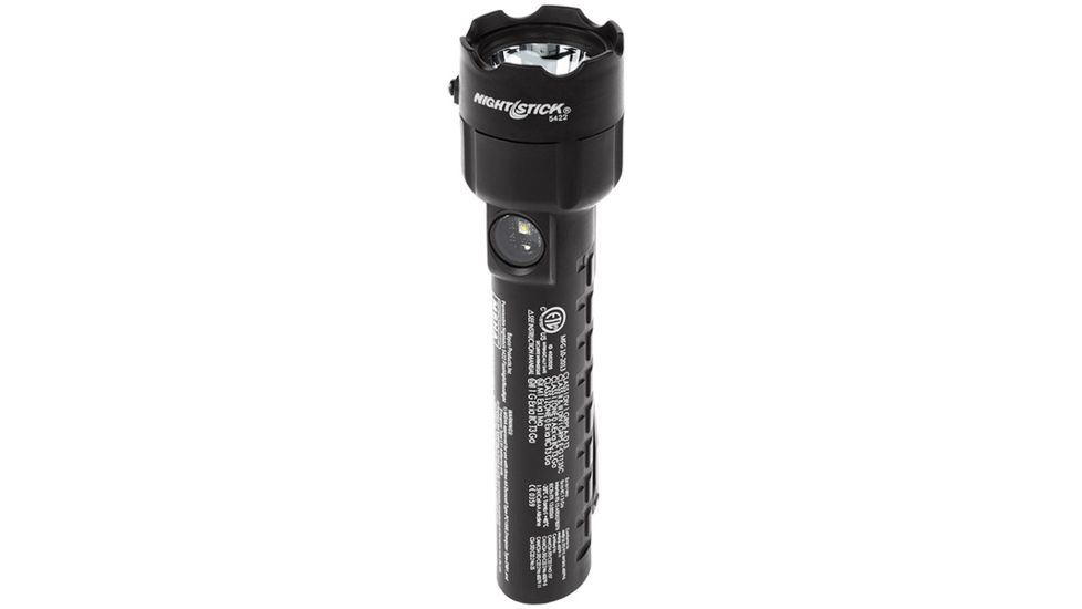 Nightstick Intrinsically Safe Permissible Dual-Light 3AA Flashlight,120 Lumens,Black XPP-5422B