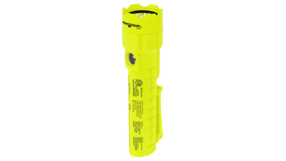 Nightstick Intrinsically Safe Permissible Dual-Light 3AA Flashlight,120 Lumens,Green XPP-5422G