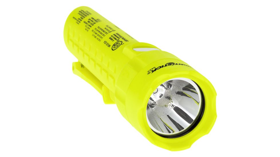 Nightstick Intrinsically Safe Permissible Dual-Light 3AA Flashlight,120 Lumens,Green XPP-5422G
