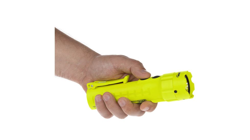 Nightstick Intrinsically Safe Permissible Dual-Light 3AA Flashlight,120 Lumens,Green XPP-5422G