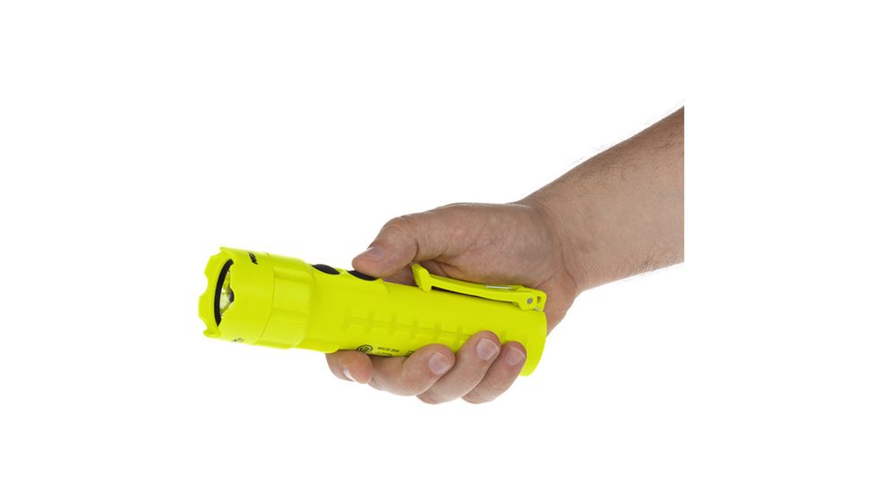 Nightstick Intrinsically Safe Permissible Dual-Light 3AA Flashlight,120 Lumens,Green XPP-5422G