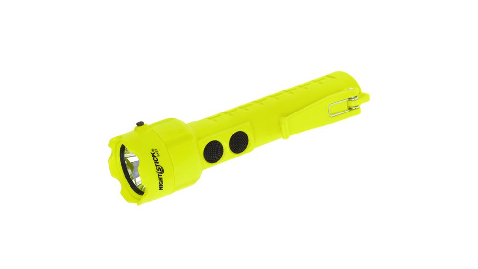 Nightstick Intrinsically Safe Permissible Dual-Light 3AA Flashlight,120 Lumens,Green XPP-5422G