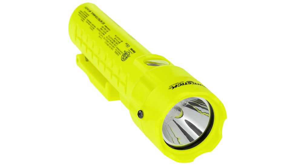 Nightstick Intrinsically Safe Permissible Dual-Light 3AA Flashlight,Dual Magnets,120 Lumens,Green XPP-5422GM