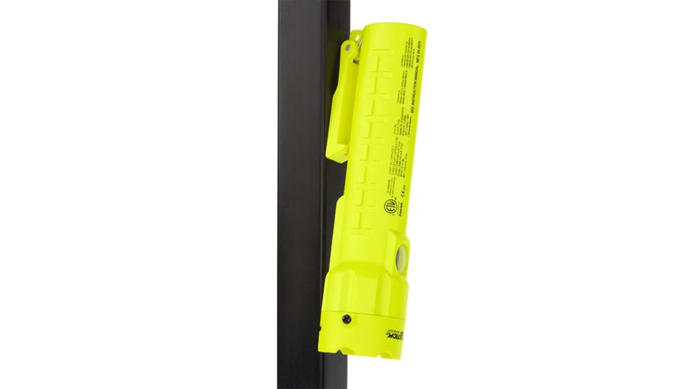 Nightstick Intrinsically Safe Permissible Dual-Light 3AA Flashlight,Dual Magnets,120 Lumens,Green XPP-5422GM