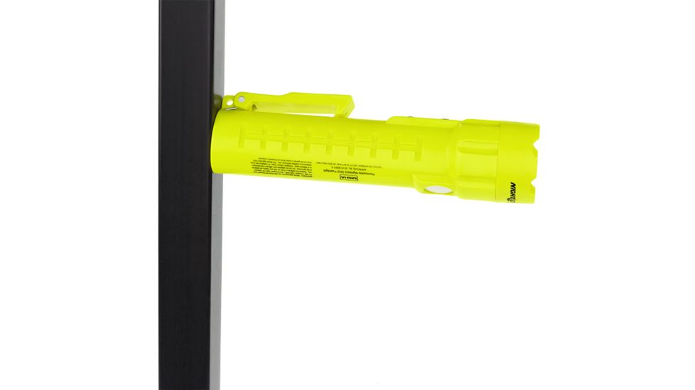 Nightstick Intrinsically Safe Permissible Dual-Light 3AA Flashlight,Dual Magnets,120 Lumens,Green XPP-5422GM