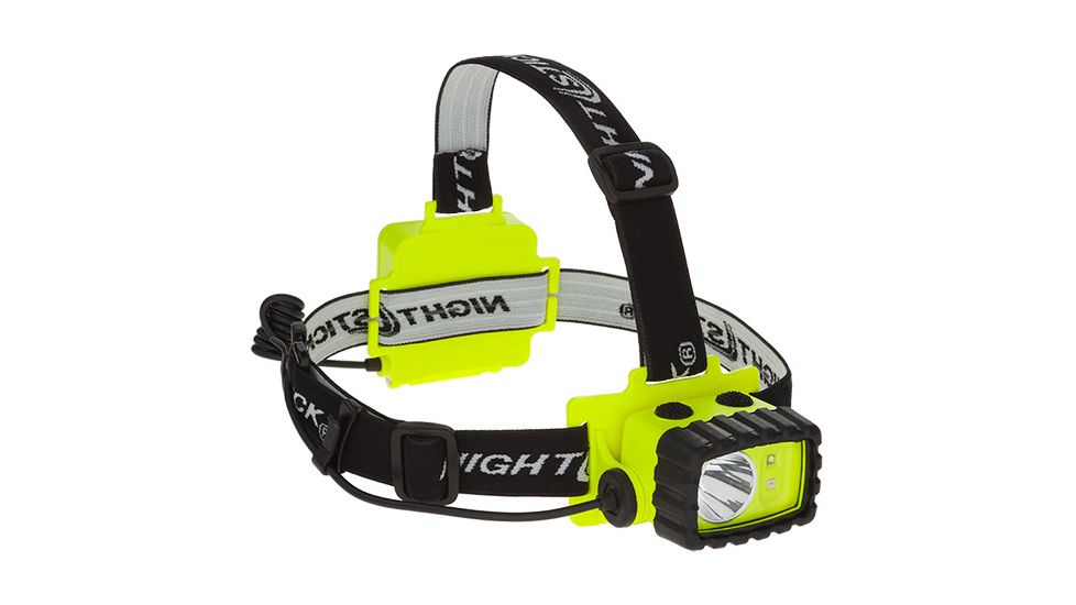 Nightstick Intrinsically Safe Permissible Multi-Function Dual-Light 3AA Headlamp,Green Flood,175 Lumens,Green XPP-5458G