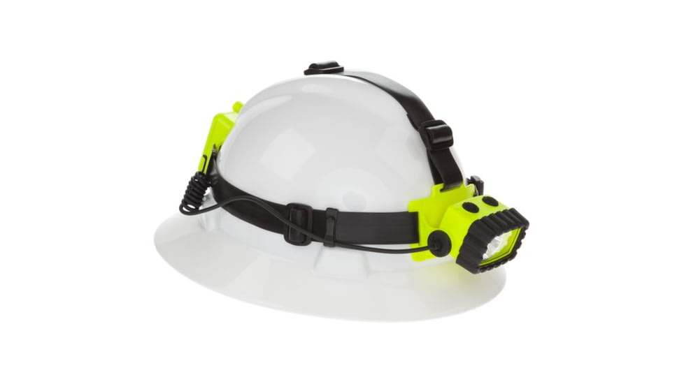 Nightstick Intrinsically Safe Permissible Multi-Function Dual-Light 3AA Headlamp,Green Flood,175 Lumens,Green XPP-5458G