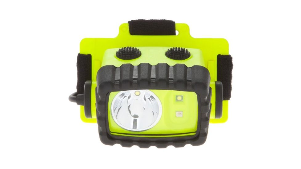 Nightstick Intrinsically Safe Permissible Multi-Function Dual-Light 3AA Headlamp,Red Flood,175 Lumens,Green XPP-5456G
