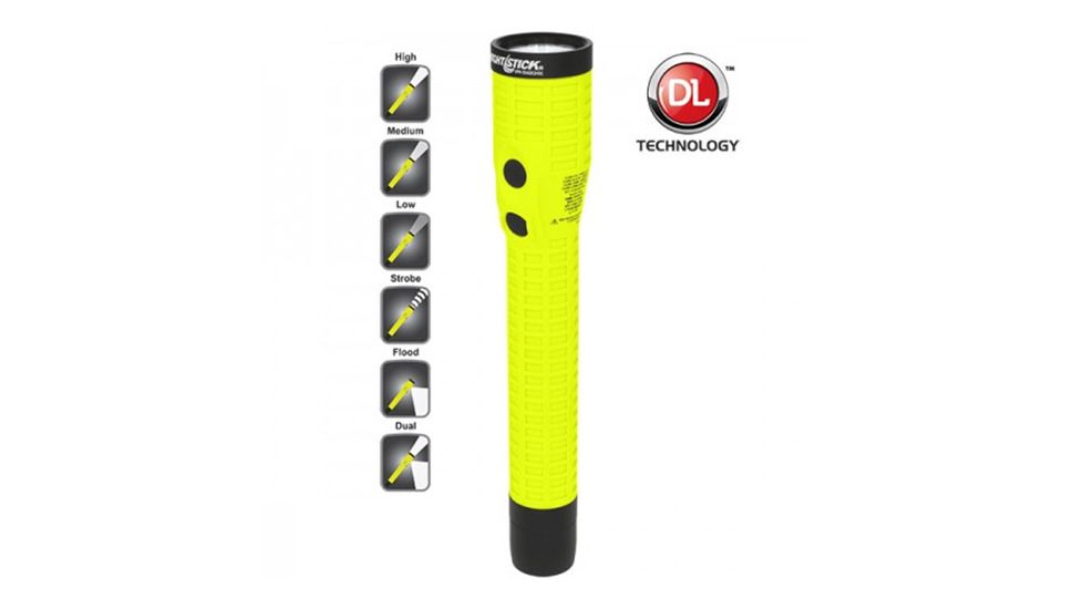 Nightstick Intrinsically Safe Rechargeable Dual-Light Flashlight w/Magnet, Green/Black, XPR-5542GMX