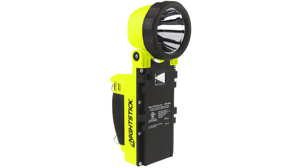 Nightstick Intrisically Safe Xtreme Lumens Rechargeable X-Series Dual-Light Lantern Light w/ Articulating Head, Green, XPR-5586GX