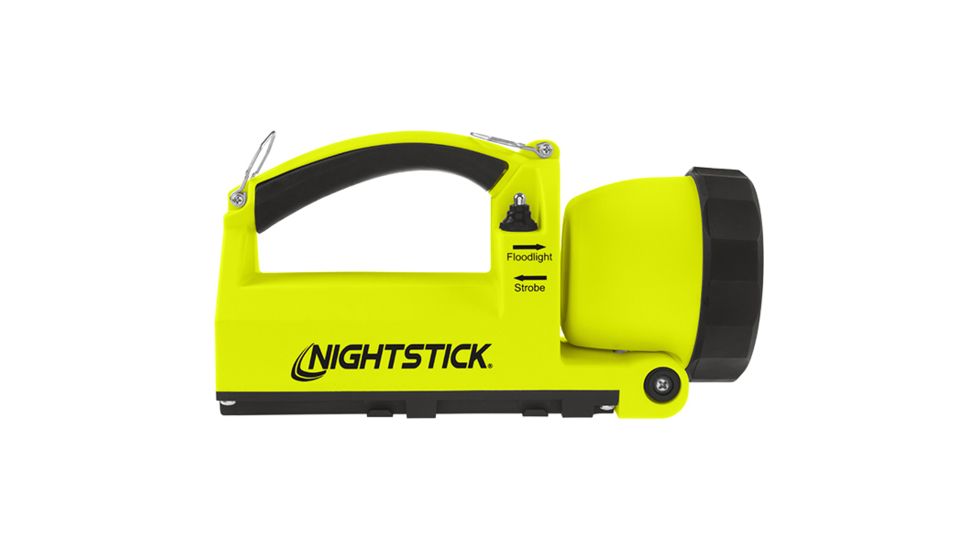 Nightstick Intrisically Safe Xtreme Lumens Rechargeable X-Series Dual-Light Lantern Light w/ Articulating Head, Green, XPR-5586GX