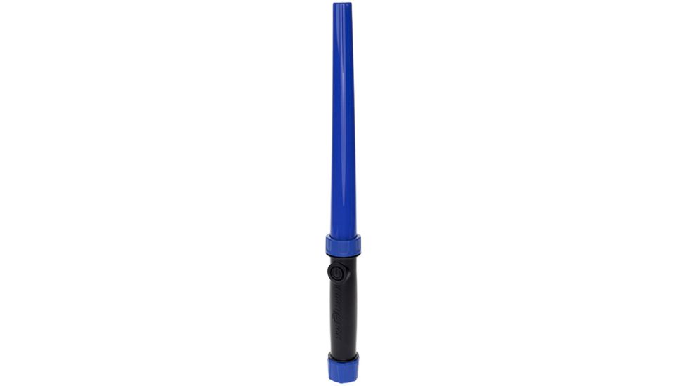 Nightstick LED Traffic Wand,3AAA,Black/Blue NSP-1636