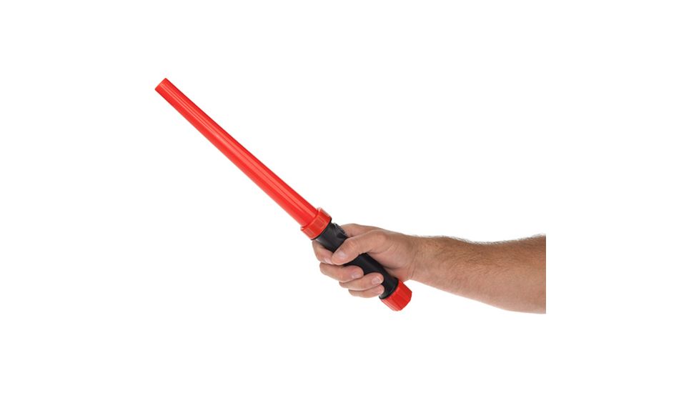 Nightstick LED Traffic Wand,3AAA,Black/Red NSP-1632