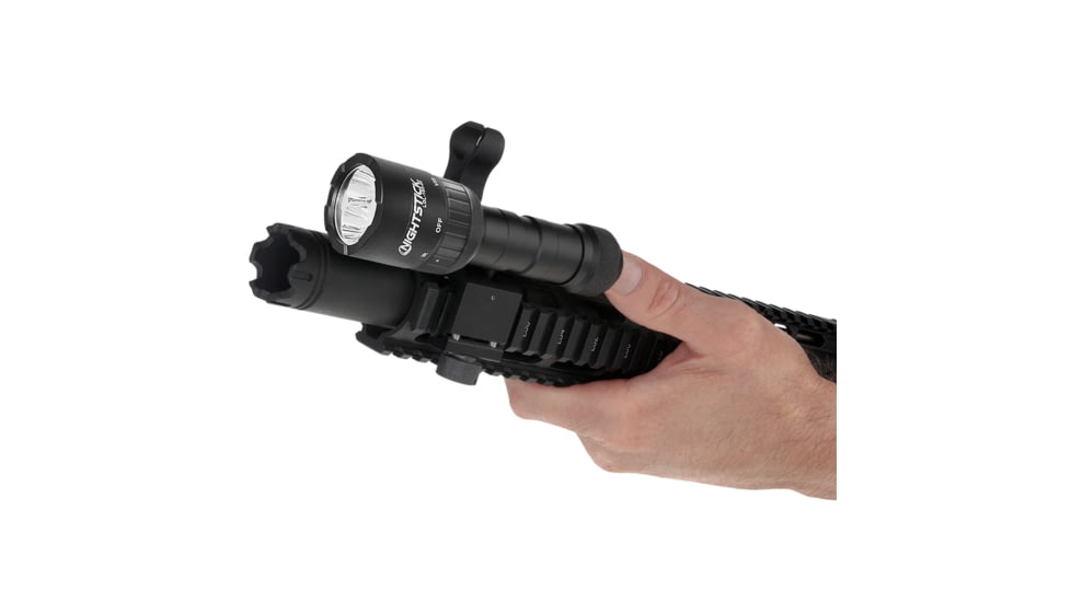 Nightstick LGL-180-IR 1100 Lumens LED Weapon Light w/IR Illumination, CR123, Black, LGL-180-IR