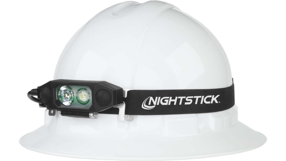 Nightstick Low-Profile Dual-Light Headlamp, Black NSP-4616B