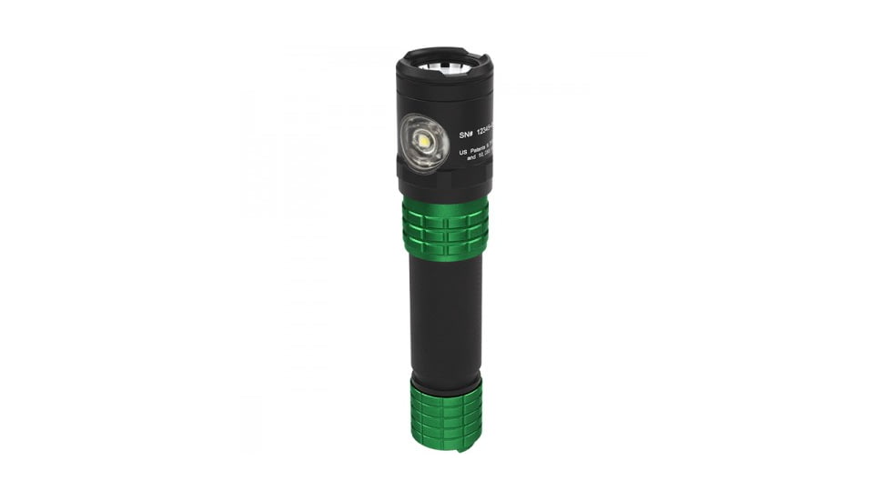 Metal Dual-Light Rechargeable Flashlight