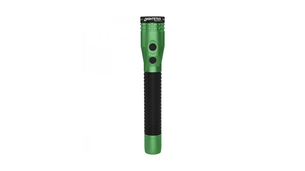 Metal Duty/Personal-Size Dual-Light Flashlight w/Magnet - Rechargeable