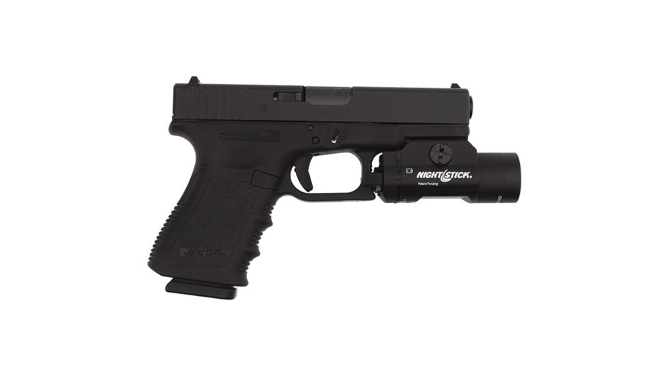 Nightstick Metal Weapon-Mounted Light - Non-Rechargeable, Black TWM-350