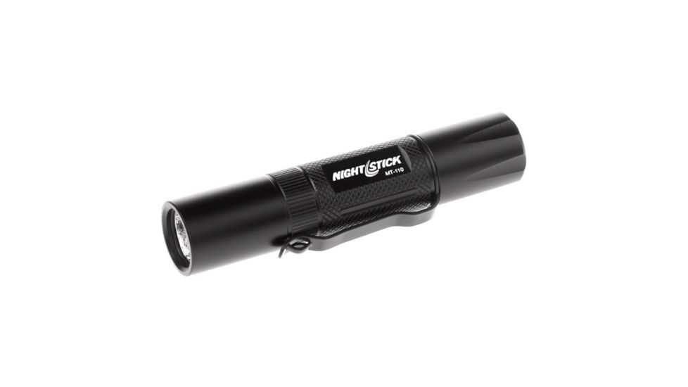 Nightstick Mini-TAC Aluminum 1 AA LED Flashlight,90 Lumens,Black MT-110