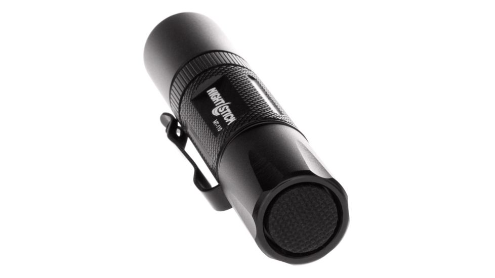 Nightstick Mini-TAC Aluminum 1 AA LED Flashlight,90 Lumens,Black MT-110