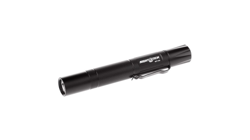 Nightstick Mini-TAC Aluminum 2 AA LED Flashlight,140 Lumens,Black MT-120
