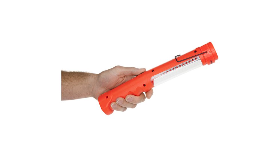 Nightstick Multi-Purpose Dual-Light Work Light,Rechargeable,325 Lumens,Red NSR-2492