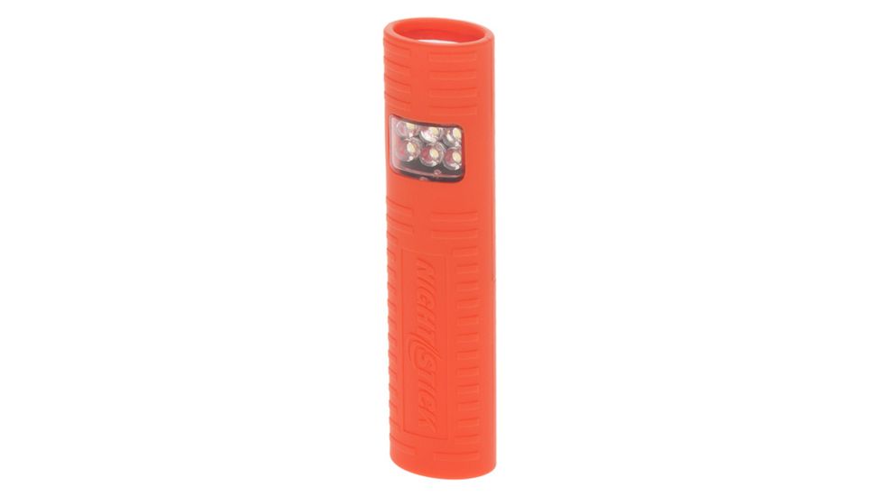 Nightstick Multi-Purpose Flashlight/Floodlight 2AAA Dual-Light,17 Lumens,Red NSP-1206R