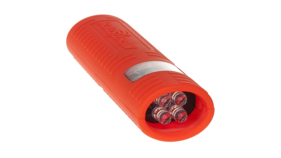 Nightstick Multi-Purpose Flashlight/Floodlight 2AAA Dual-Light,17 Lumens,Red NSP-1206R