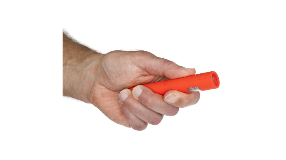 Nightstick Multi-Purpose Flashlight/Floodlight 2AAA Dual-Light,17 Lumens,Red NSP-1206R