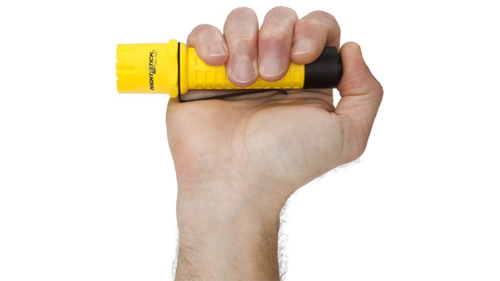 Nightstick Polymer Tactical LED Flashlight,Non Rechargeable,180 Lumens,Yellow TAC-300Y
